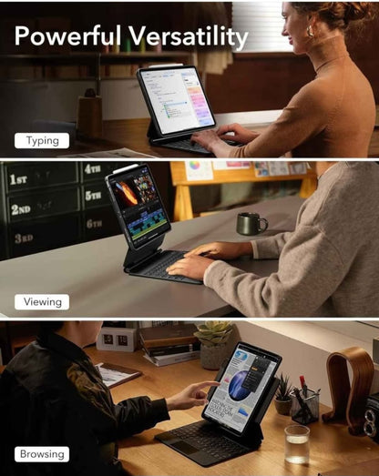 iPad Pro 13 Inch Case with Keyboard